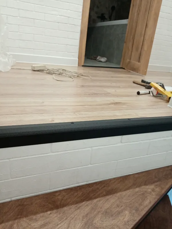 Порог угловой ПУ 02.1800.087 Дуб беленый