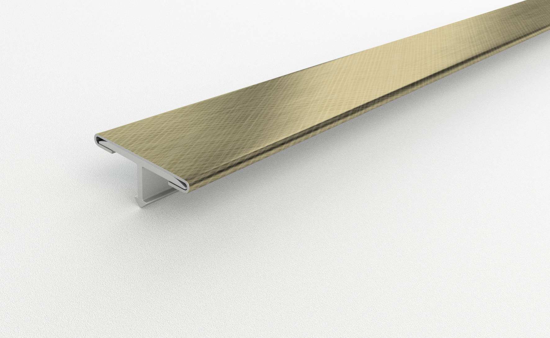 Профиль стыкоперекрывающий ЛС 10НСК(304).2700.042 2,7 м Шампань