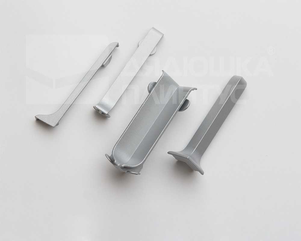 Заглушка для ПЛ-80 (прав) серебро/мат.