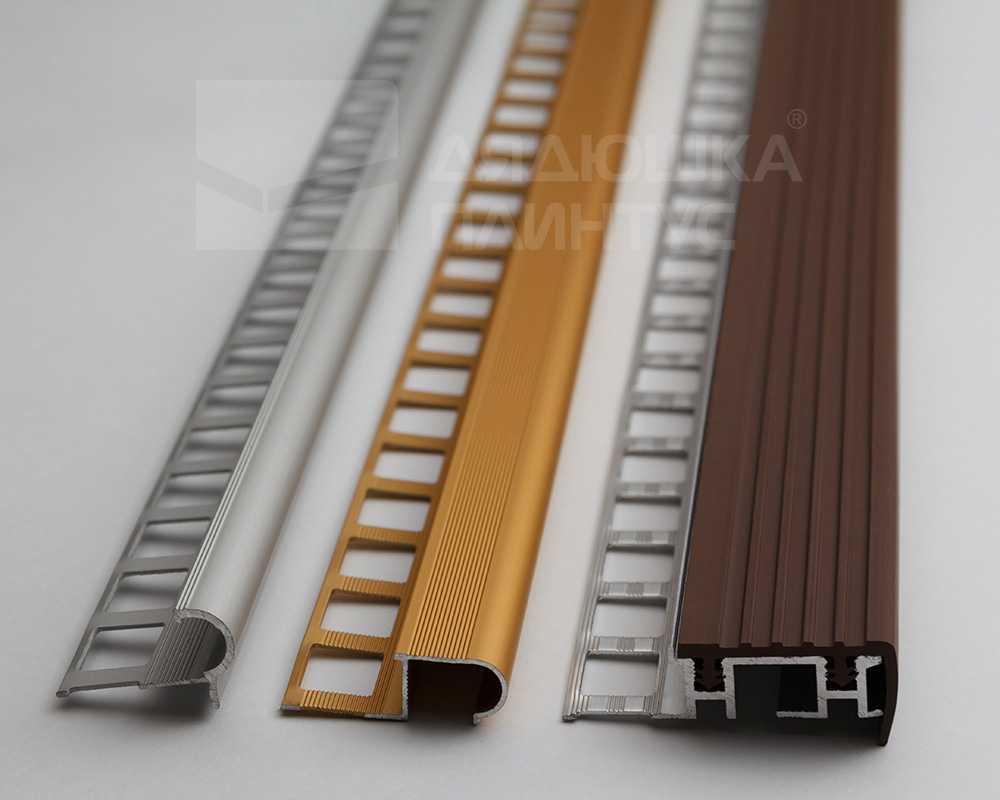 Профиль окантовочный ПУ 08.2700.01л Серебро