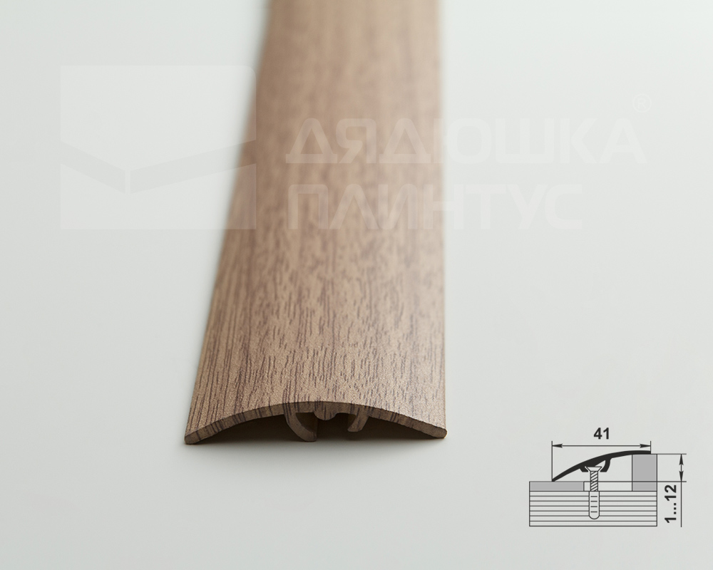 Порог разноуровневый ПР 06.2700.287 Дуб беленый