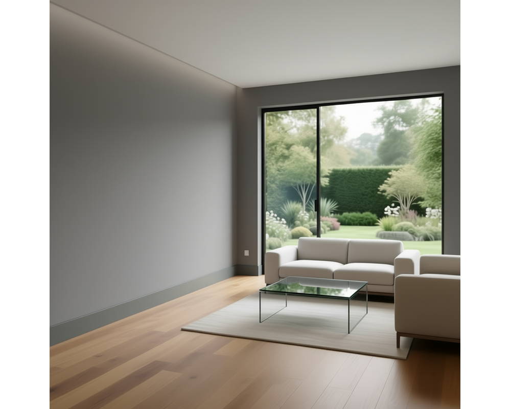 Плинтус полистирол высокой плотности Волшебная Палочка MSPOL 123 80*11*2000 Белый под покраску