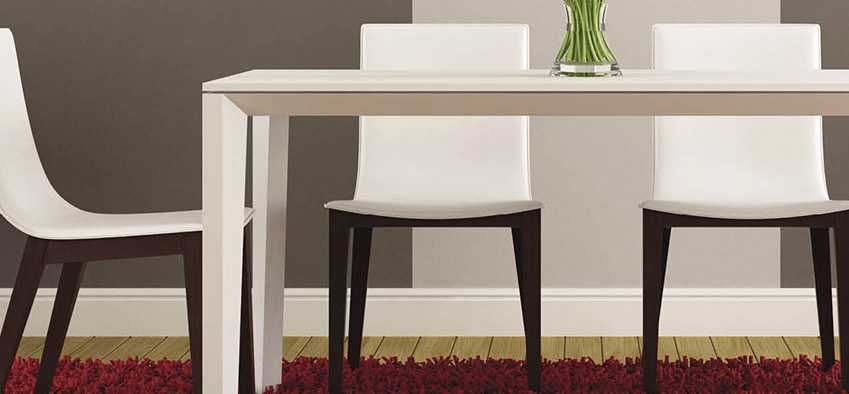 Плинтус кедр Стоунвуд. 100 100мм 2,35м Белый