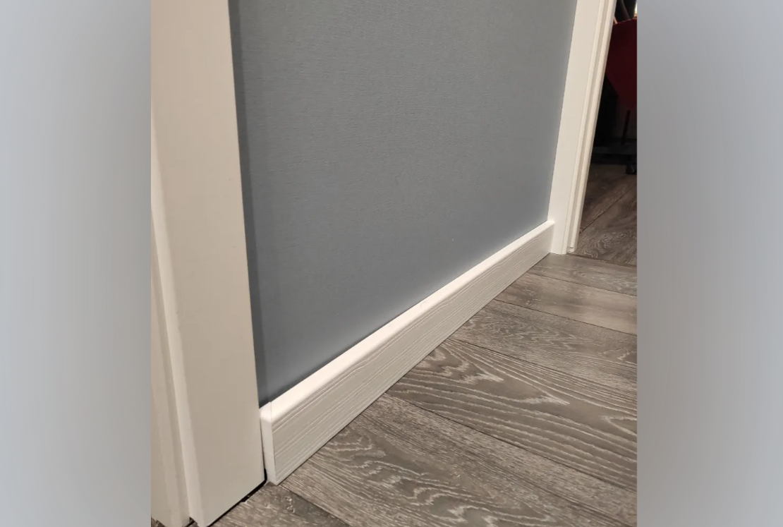 Плинтус ПВХ Рико Концепт 80мм 2,2м. 80001