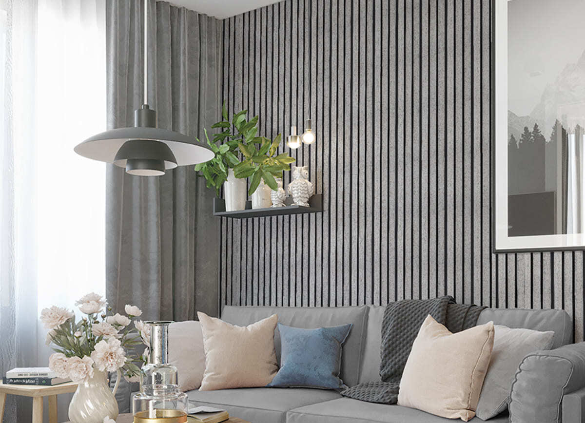 Панель вспененный полистирол ГРЕЙС 3D RAIL 120*2700 мм.  Береза