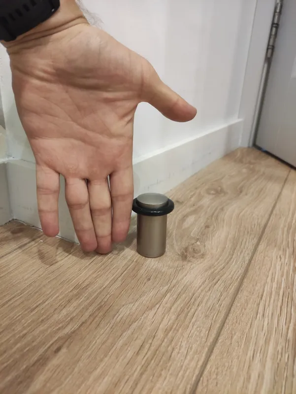 Упор дверной DS-0013-BN Черный никель