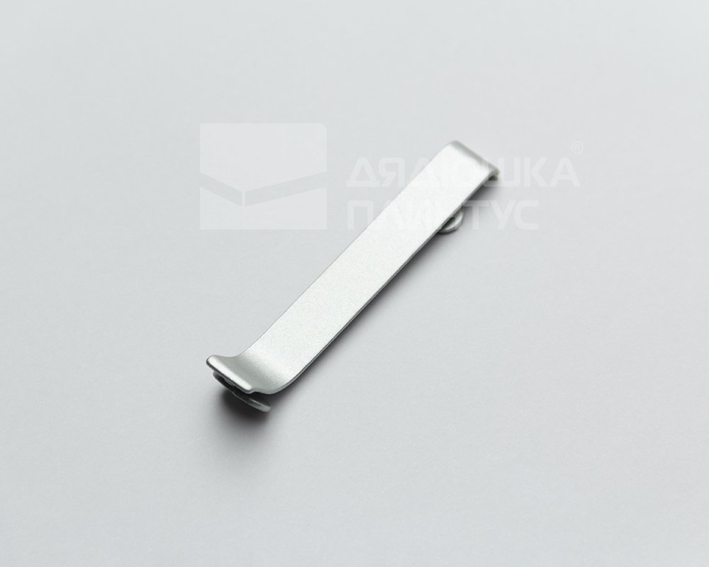 Соединитель для плинтуса Волшебная палочка 40 мм Серебро матовое