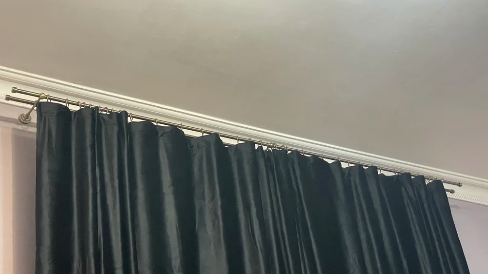 Карниз двухрядный кованый УЮТ d25мм 2,4м Сталь