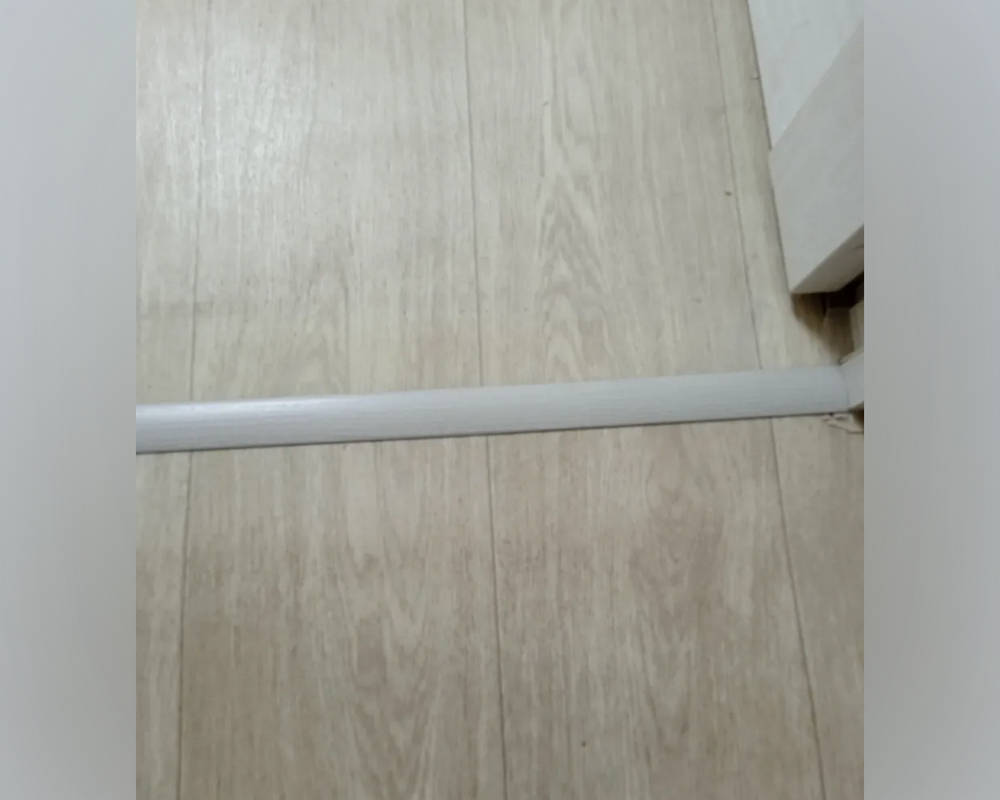 Порог одноуровневый ПС 04-3.1800.16 Белый матовый