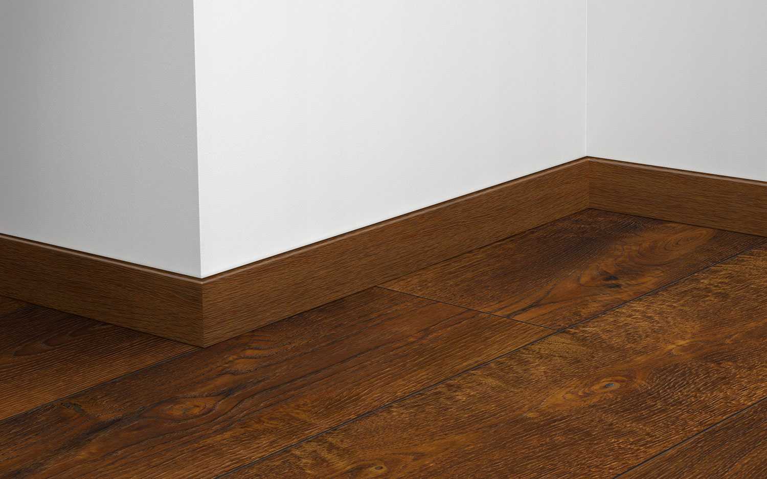 Плинтус МДФ Волшебная палочка. Гарден .206 Дуб коричневый