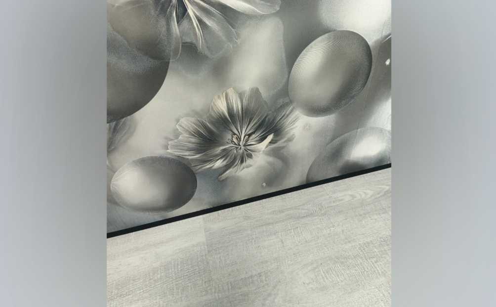 Микроплинтус AL16X5-03 16х6х2000мм Чёрный Анод