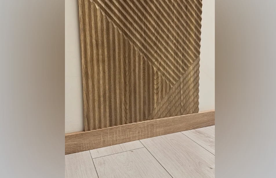 Плинтус ПВХ Рико Концепт 80мм 2,2м. 80002