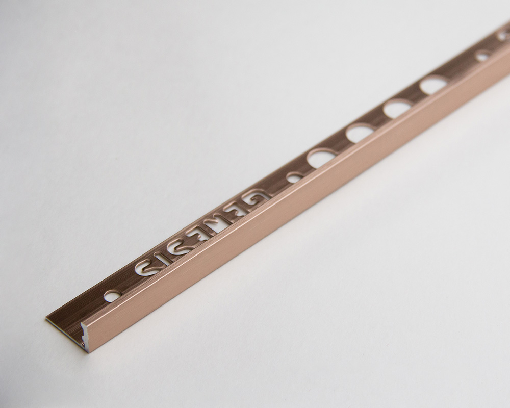 Профиль окантовочный Genesis ESA 100.96 10 х 2500 мм Медь браш