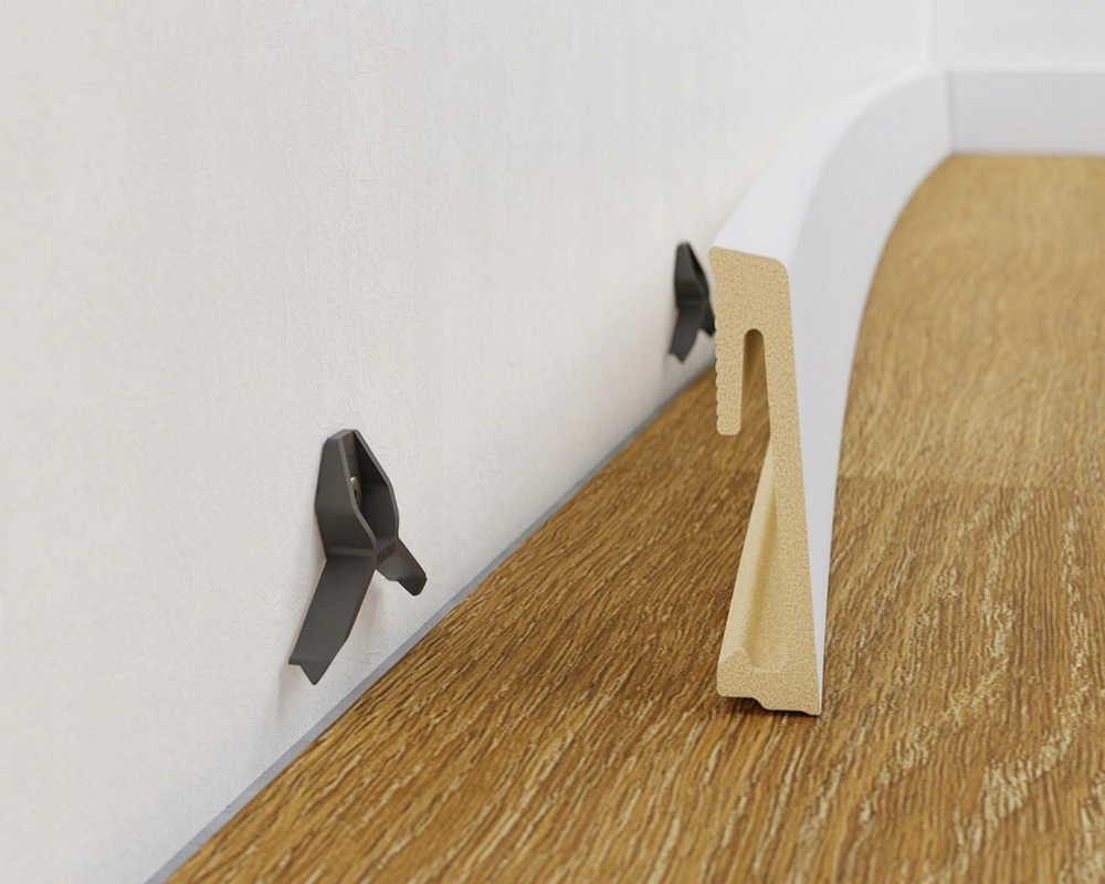 Плинтус напольный Salag Alpha 60*15*2200 мм AP61M2 Серый