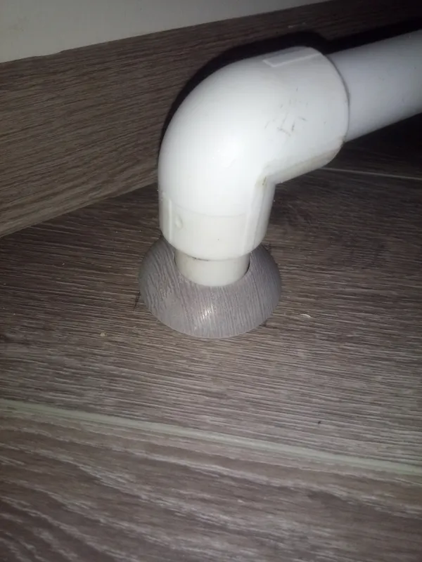 Обвод для труб 3/4 ПВХ ИДЕАЛ 28мм 081 Металлик