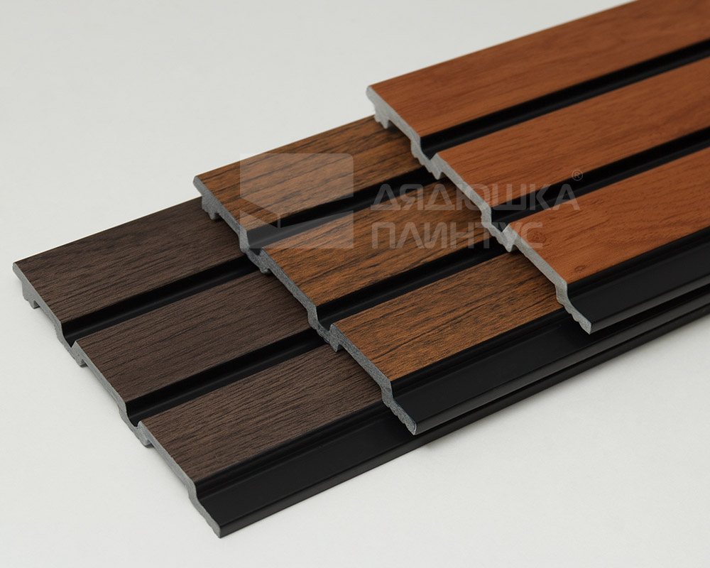 Панель вспененный полистирол ГРЕЙС 3D RAIL 120*2700 мм.  Дуб рустикальный