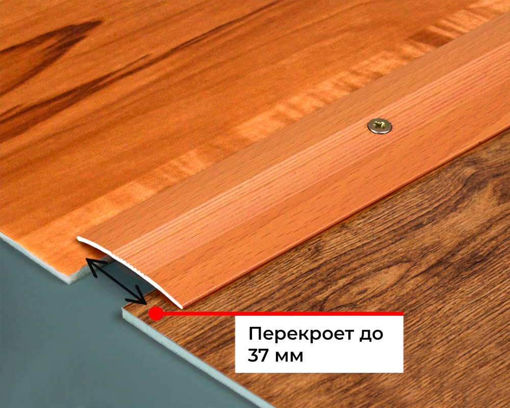 Порог одноуровневый MSA37.1800.087 Дуб беленый