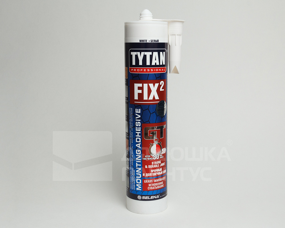 Клей монтажный TYTAN "FIX² GT " Белый 290 мл