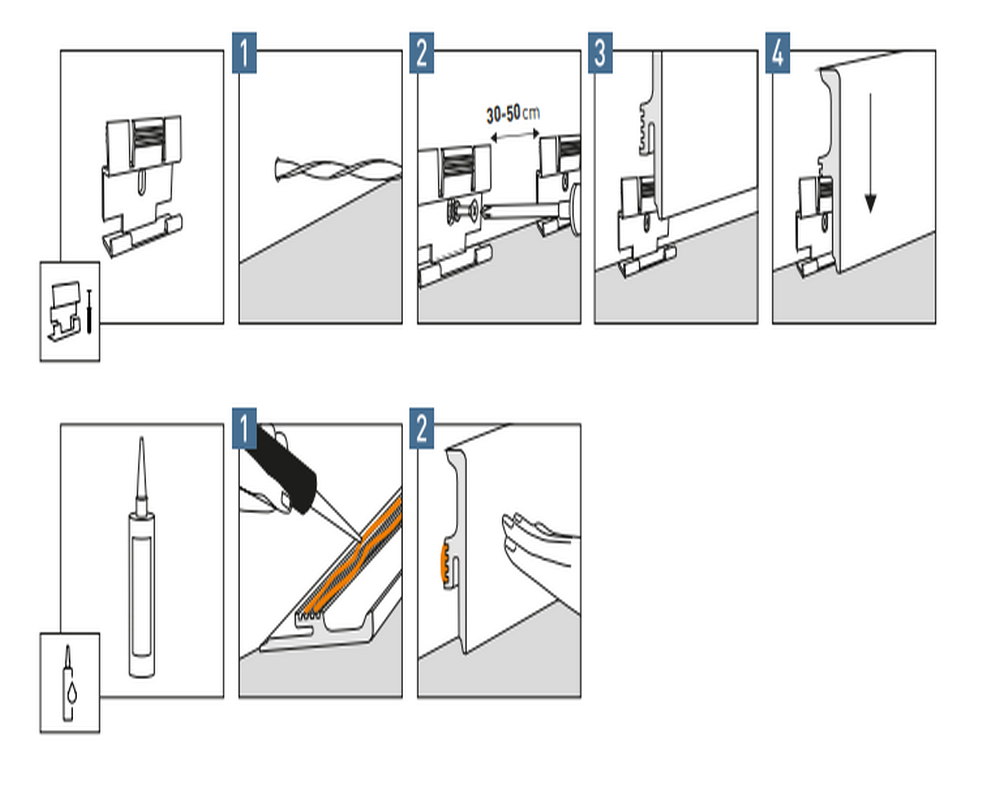 Плинтус Arbiton VIGO60 159 Дуб Ньюпорт 2,2 м