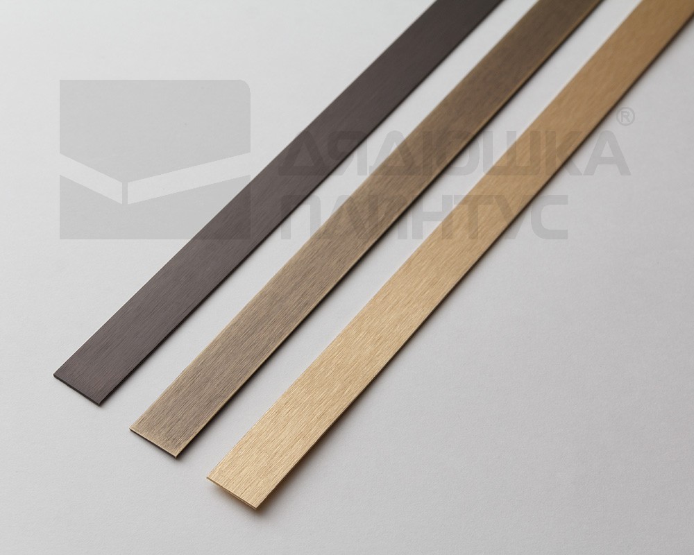 PVL88-04 Полоса латунь антик бронза светлая 15мм 2,7м