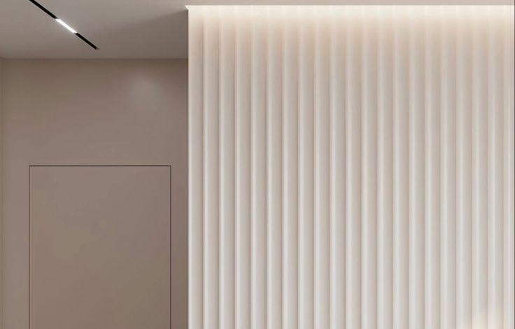 Стеновая панель МДФ. 2760*122*12мм AP122507.91 Белый под покраску