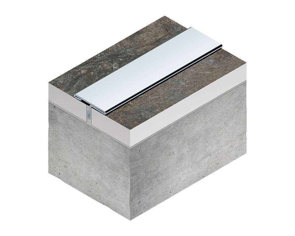 PVS90-07 Профиль Т-образный нержавеющая сталь Антик браш темный 14мм х 2.7м