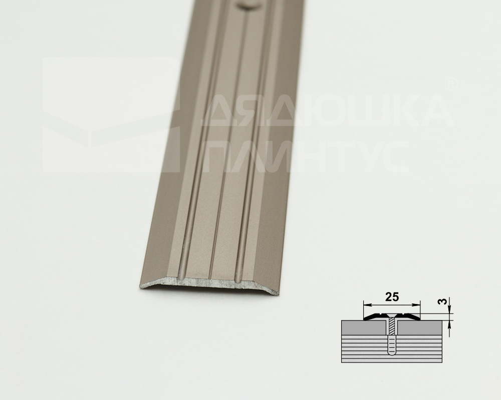 Порог одноуровневый ПС 01.900.042л Шампань