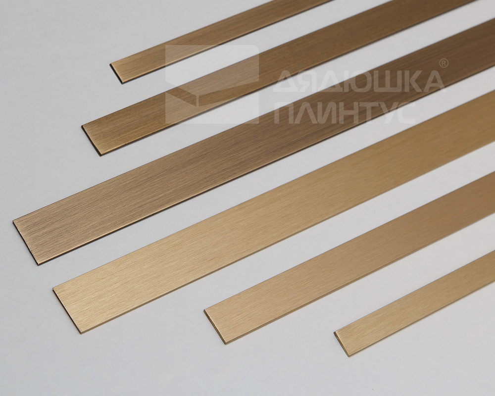 PVL87-03  Полоса латунь брашированная 10мм *2.7м