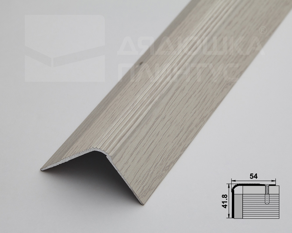 Порог угловой ПУ 02.900.105 Дуб арктик