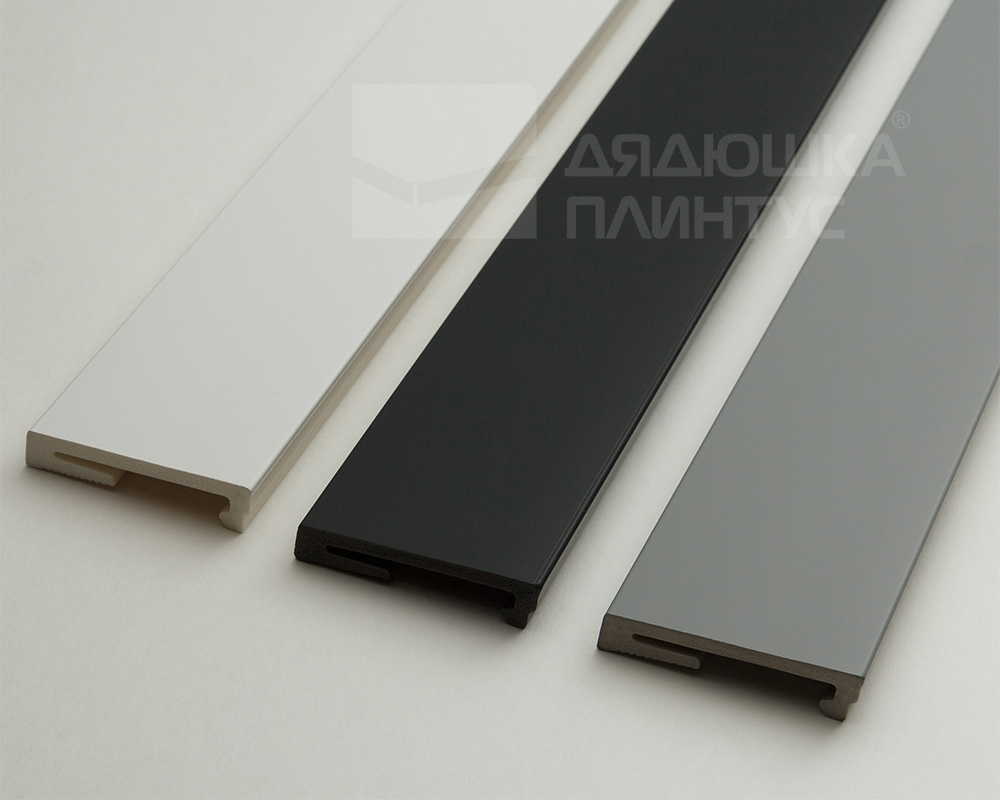 Плинтус напольный Salag Alpha 60*15*2200 мм AP61M1 Белый