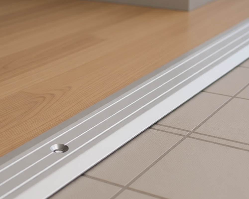 Порог одноуровневый ПС 01.2700.201л Серебро