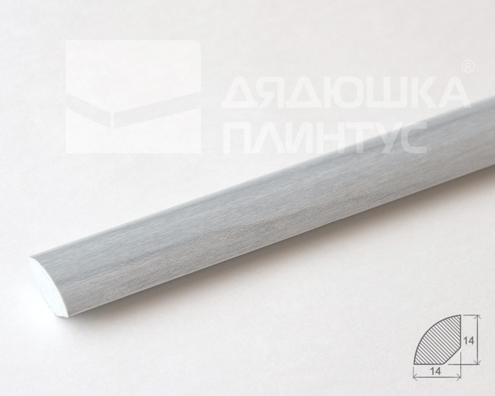 Галтель ПВХ LEMAL 14х14мм. 2,5м. 8602