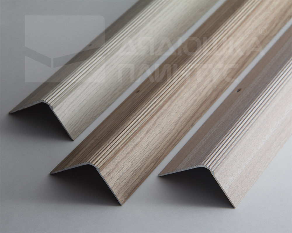 Порог угловой ПУ 02.900.087 Дуб беленый