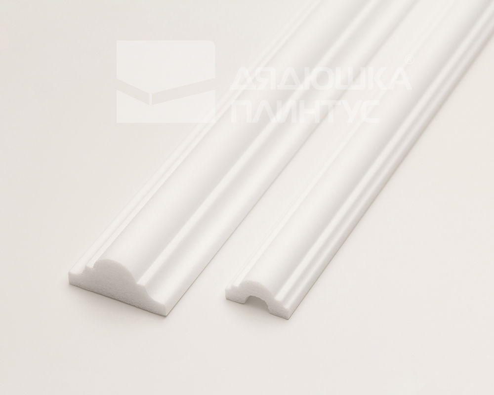 Молдинг Волшебная палочка MSST 207 25*12,5*2000 мм Белый под покраску