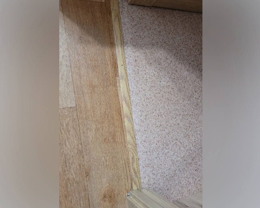 Порог одноуровневый ПС 01.1800.045 Дуб дымчатый