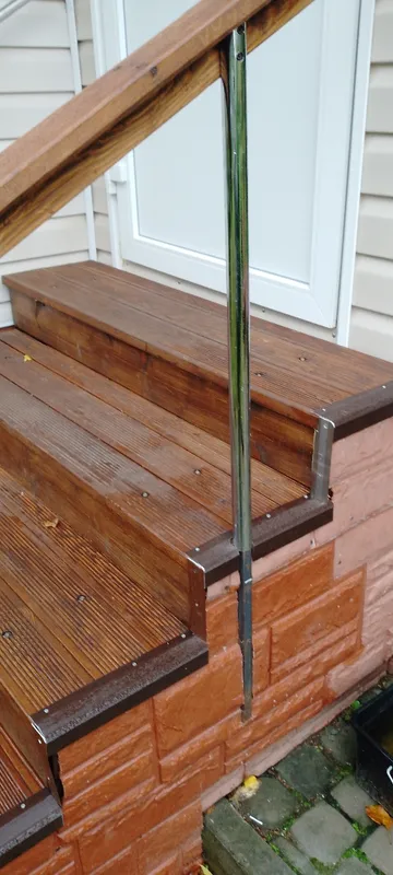 Порог угловой ПУ 02.900.087 Дуб беленый