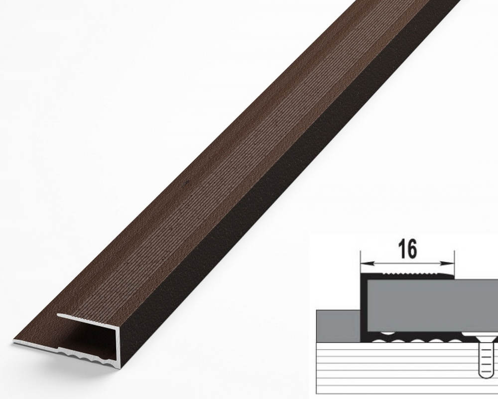 Профиль окантовочный ПК 05.2700.03 Шоколад