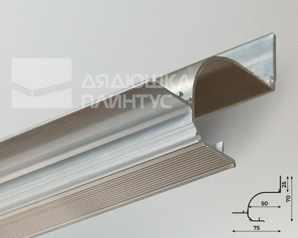 Теневой профиль Decaro Engineering D006 под покраску 2 м