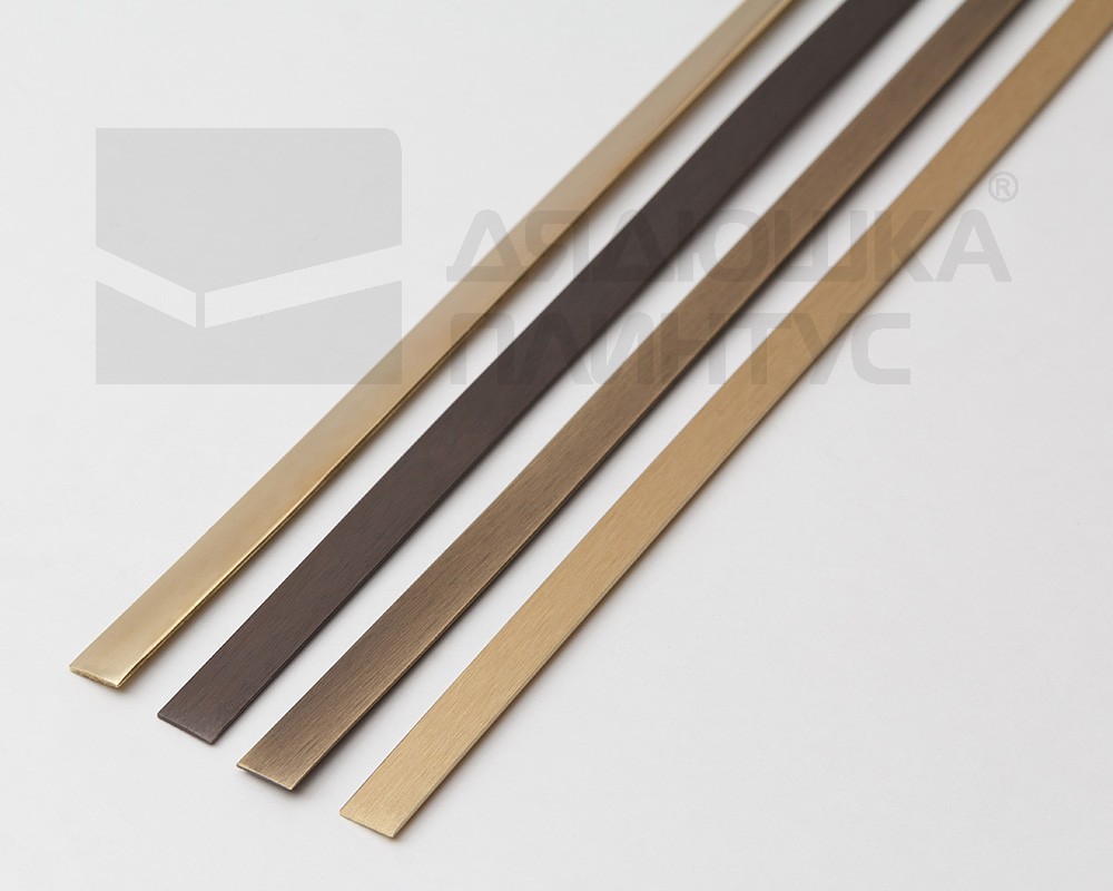 PVL89-05 Полоса латунь антик медь светлая 20мм 2,7м