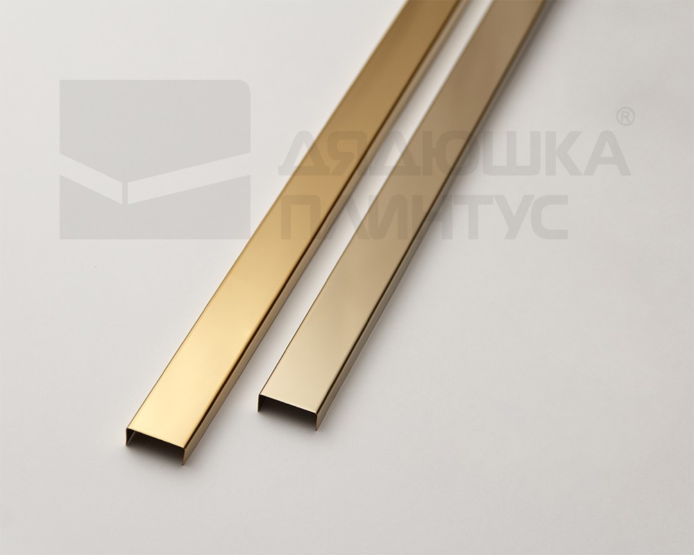 Профиль П-образный Волшебная палочка MSPP 04-8.2700 Розовое золото блестящее