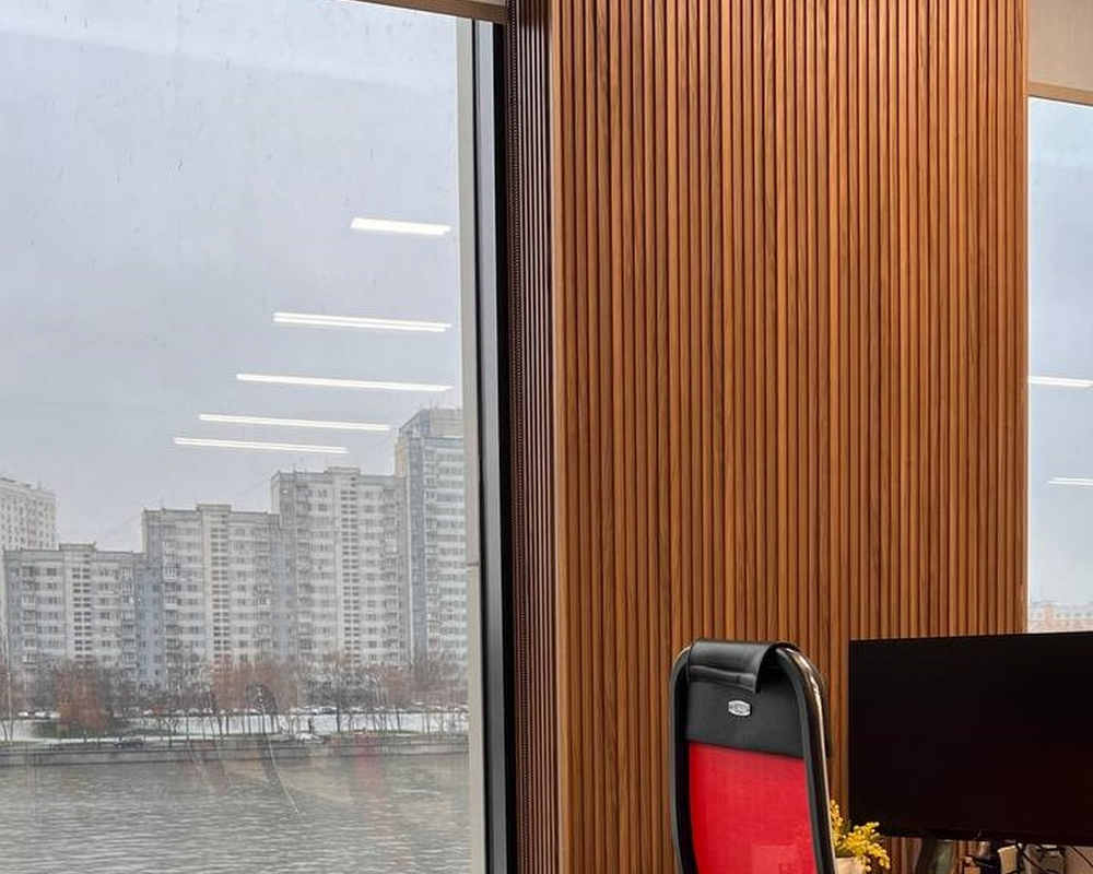 Панель МДФ ACUPAN 61.08.122501.94 трапеция 12х122х2760 мм Эльм коричневый