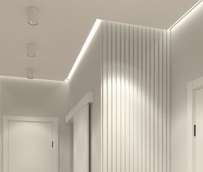 Стеновая панель HI WOOD белая. LV122 NP HI WOOD 120,0мм х 12,0мм х 2,7м.