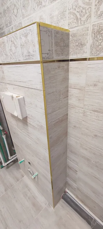 Латунный П-образный профиль 10 мм полированный MSPCLOL 10