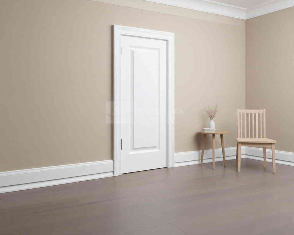 Плинтус из полистирола высокой плотности HI WOOD под подсветку LB99 99,0мм х 16,5мм х 2,0м.