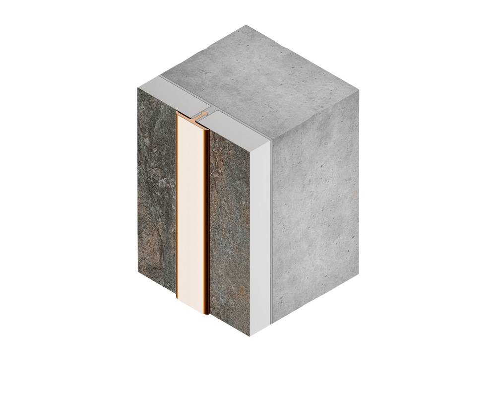 PVL68-05 Профиль Т-образный полукруглый латунь Антик медь светлая 8мм х 2.7м