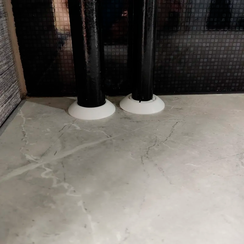 Обвод для труб универсальный ПВХ ИДЕАЛ Ф25-34 001 Белый