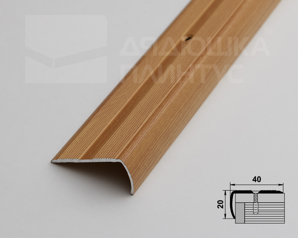 Порог угловой ПУ 06.900.081 Сосна