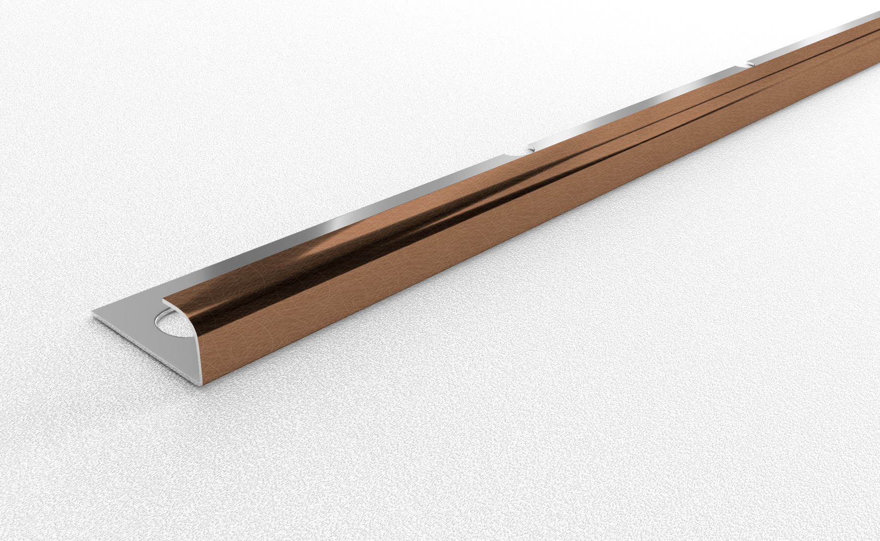 Профиль окантовочный ПК 13-10НСВ(304).2700.004 2,7 м Бронза