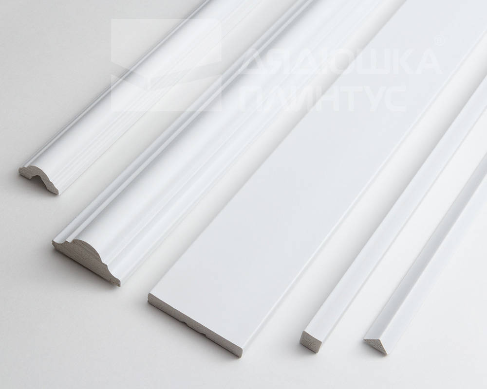 Молдинг Волшебная палочка MSST 101 60*15*2000 Белый под покраску