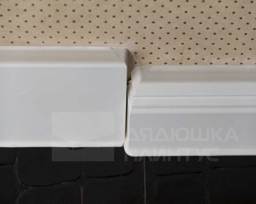 Плинтус ХДФ Dollken Cubu Flex Life 80мм х 2,5 м 1245 Шампань